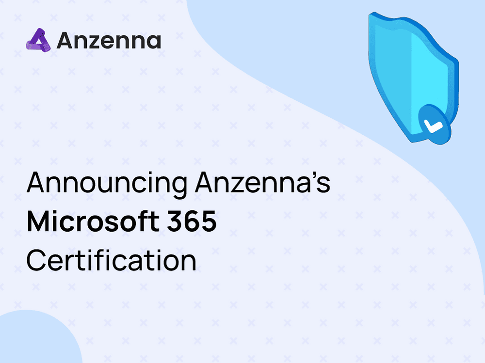 Anzenna Microsoft 365 compliance illustration